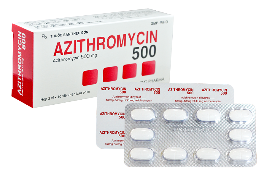 Thuốc uống Azithromycin