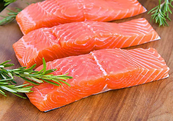 Cá hồi – Thực phẩm giàu omega 3 ngăn chặn phát triển khối u hiệu quả