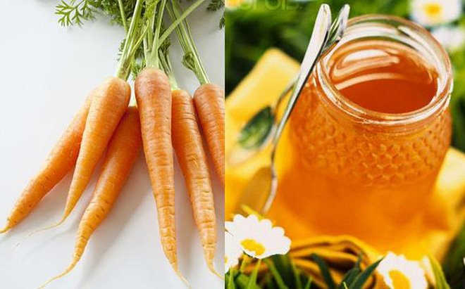 Sử dụng mật ong cùng cà rốt để chữa bệnh trĩ