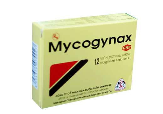 Thuốc đặt viêm phụ khoa Mycogynax