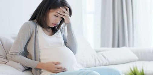 Đau bụng từng cơn khi mang thai tháng cuối nguy hiểm không