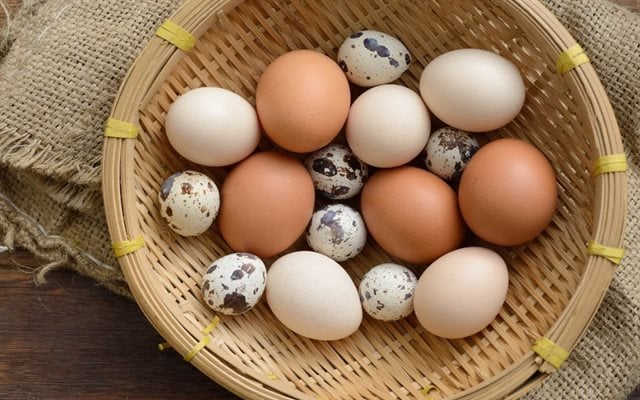 Trứng tươi - thực phẩm cho người yếu sinh lý