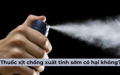 Sử dụng các loại thuốc xịt chống xuất tinh sớm có hại không?