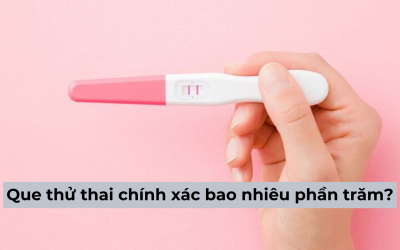 [Góc giải đáp] Que thử thai chính xác bao nhiêu phần trăm?