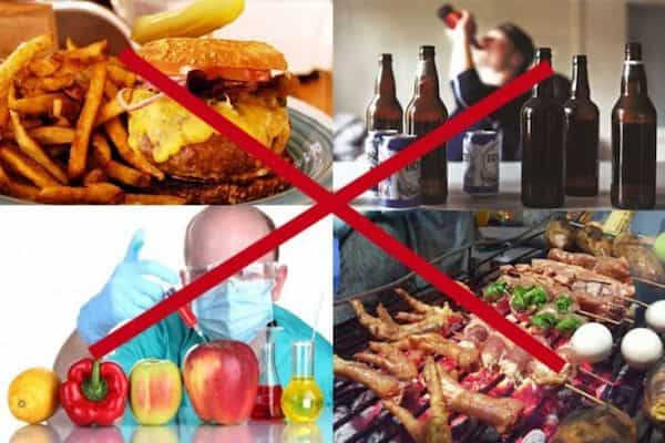 Kiêng ăn thực phẩm có hại
