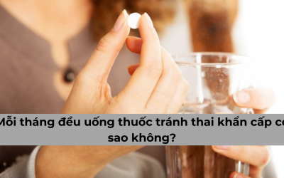 Mỗi tháng đều uống thuốc tránh thai khẩn cấp có sao không? 