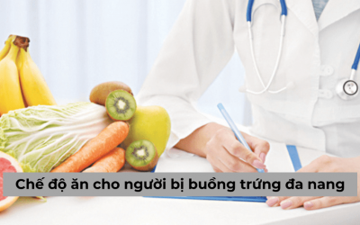 Bật mí chế độ ăn cho người bị buồng trứng đa nang nên biết