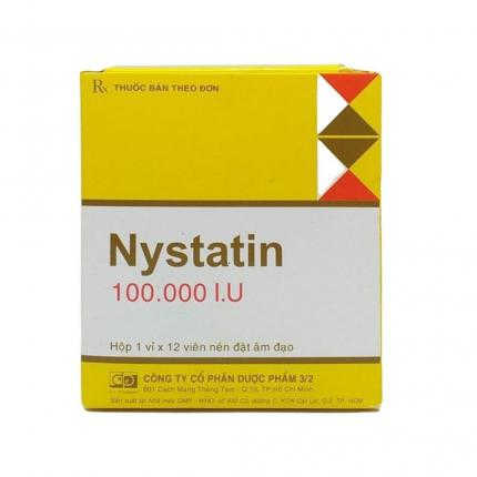 Thuốc đặt âm đạo trị huyết trắng - Nystatin
