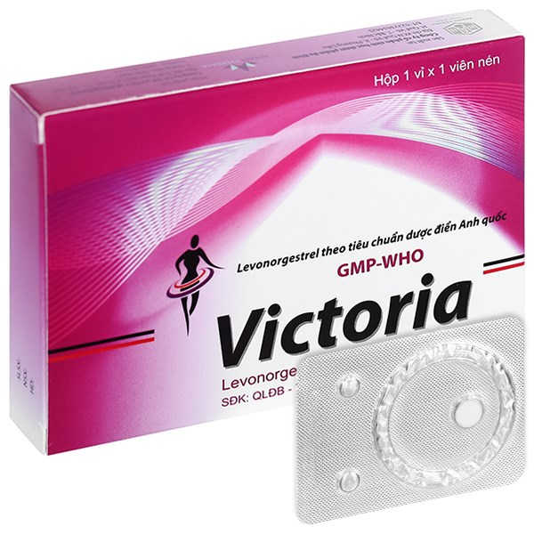Thuốc tránh thai khẩn cấp 24h - Ase Victoria 1 viên
