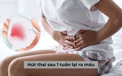 Hút thai sau 1 tuần lại ra máu có nguy hiểm không? [Chuyên gia giải đáp]