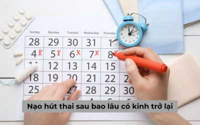 Giải đáp thắc mắc nạo hút thai sau bao lâu có kinh trở lại?