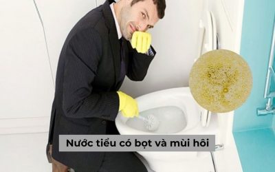 Nước tiểu có bọt và mùi hôi chớ có được coi thường!