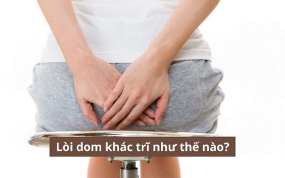 Lòi dom là bị làm sao? Lòi dom khác trĩ như thế nào? 